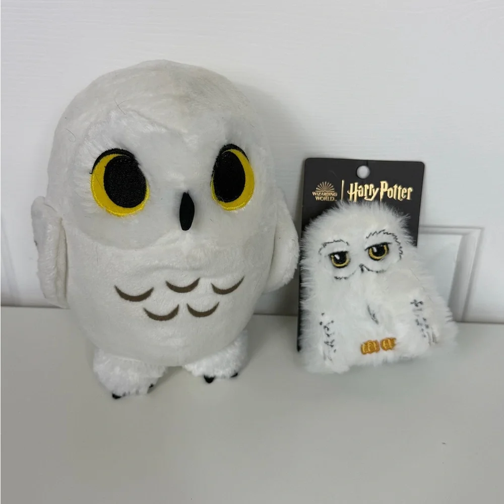 Harry Potter Soft Toy Hedwig Super Cute Hedwig Plush Funko Owl and Hair‎ Clip